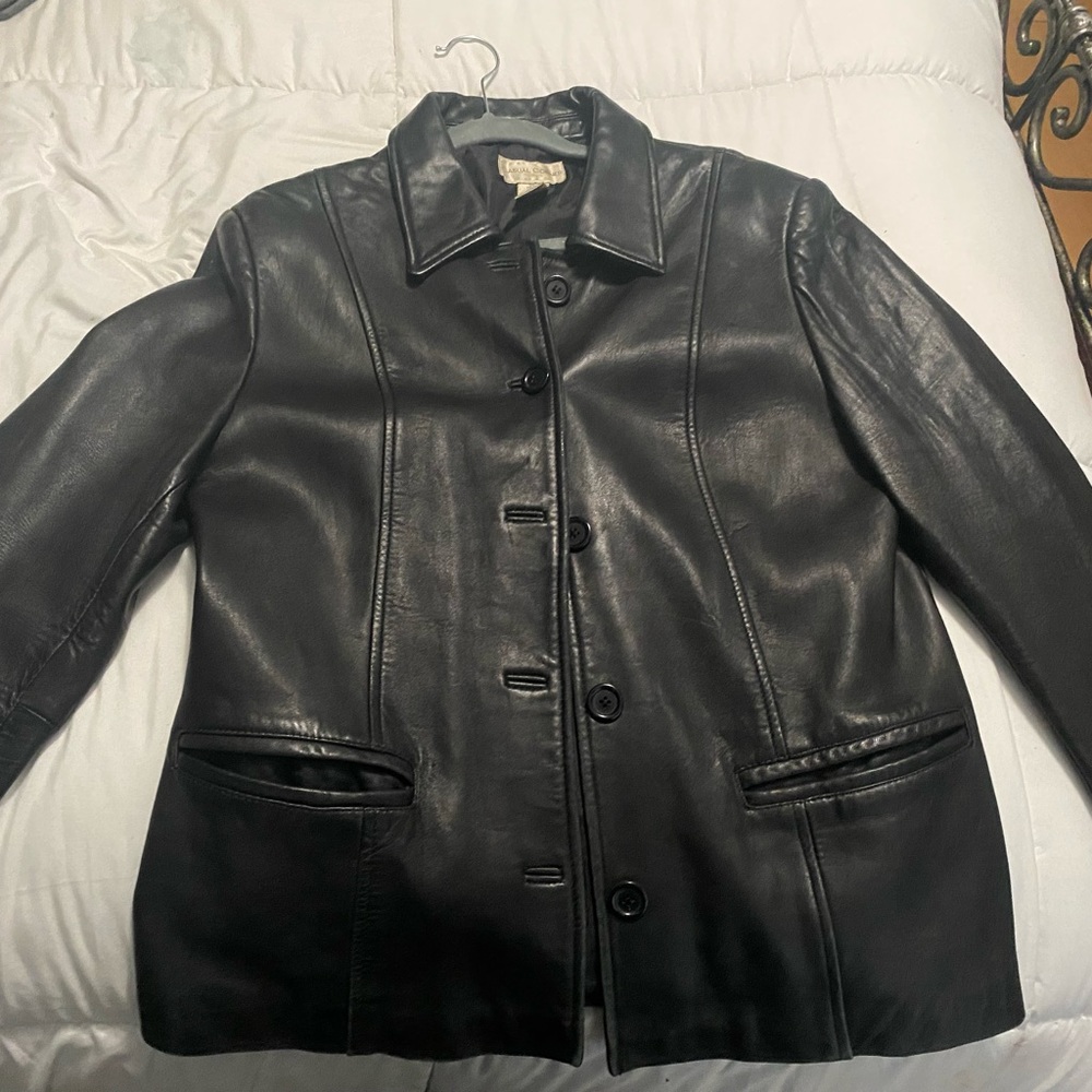 Vintage leather jacket